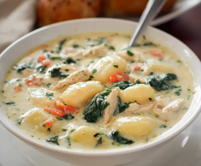 Olive Garden Chicken Gnocchi Soup