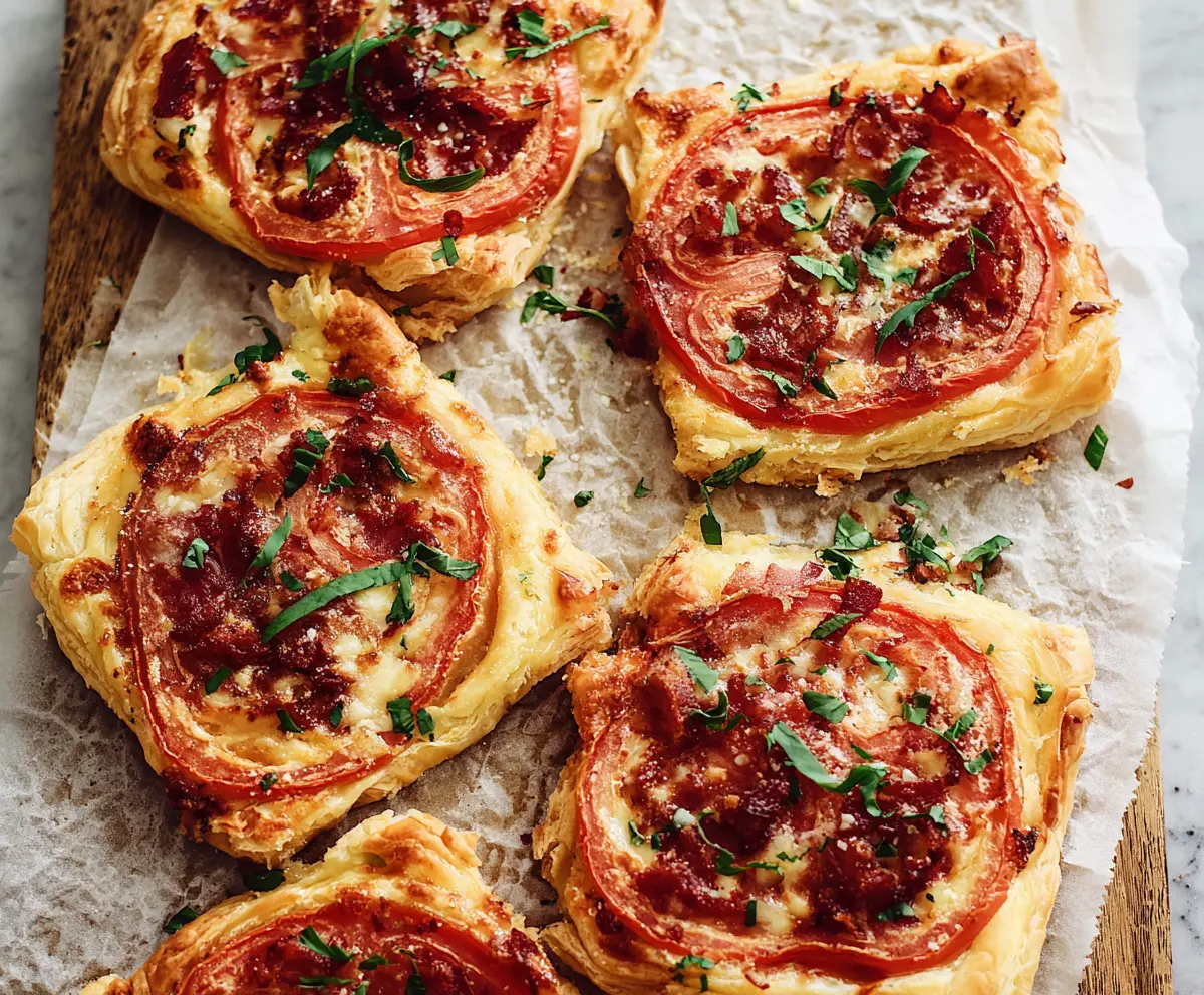 Easy Puff Pastry Pizzas