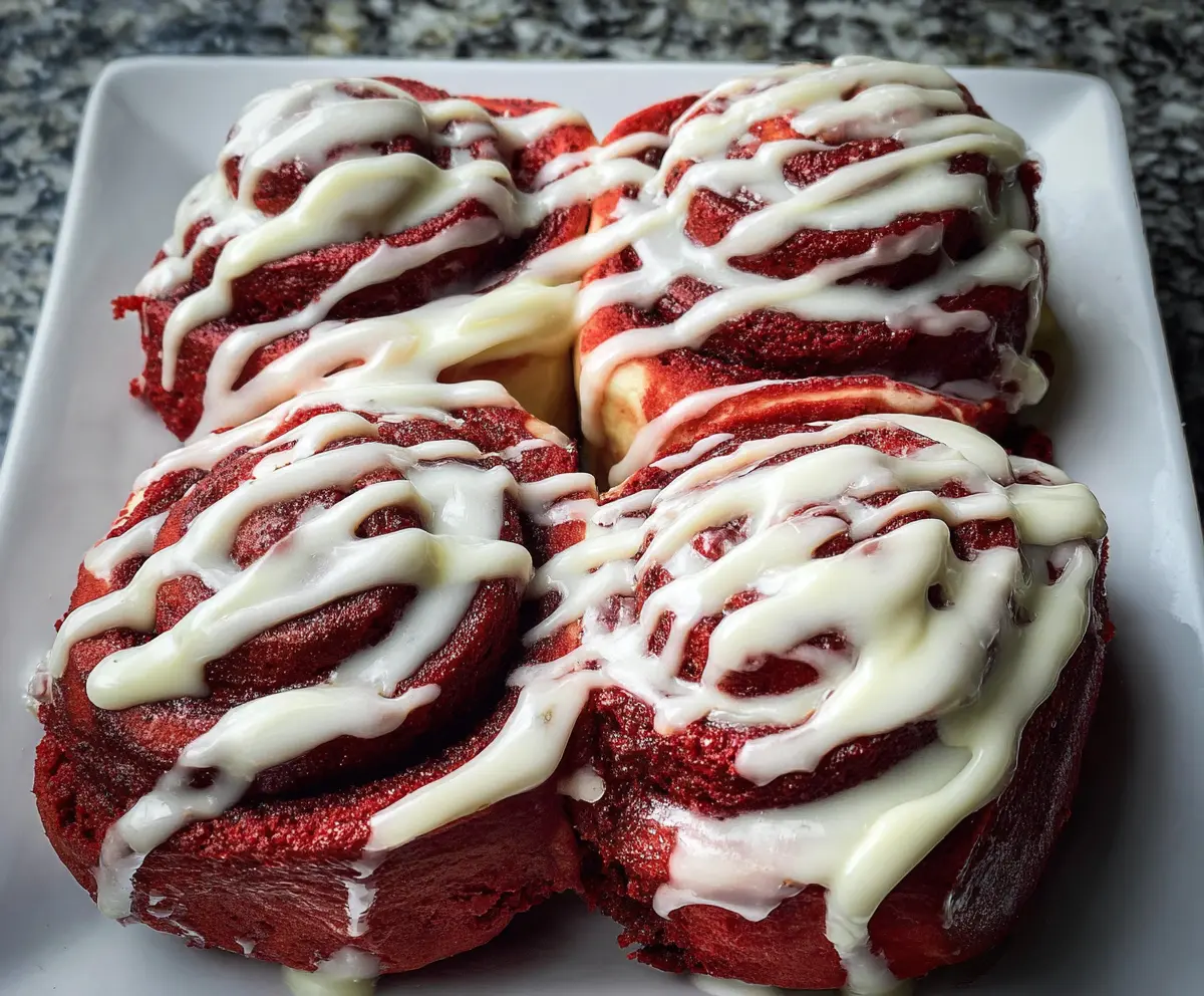 Best Red Velvet Cinnamon Rolls Recipe