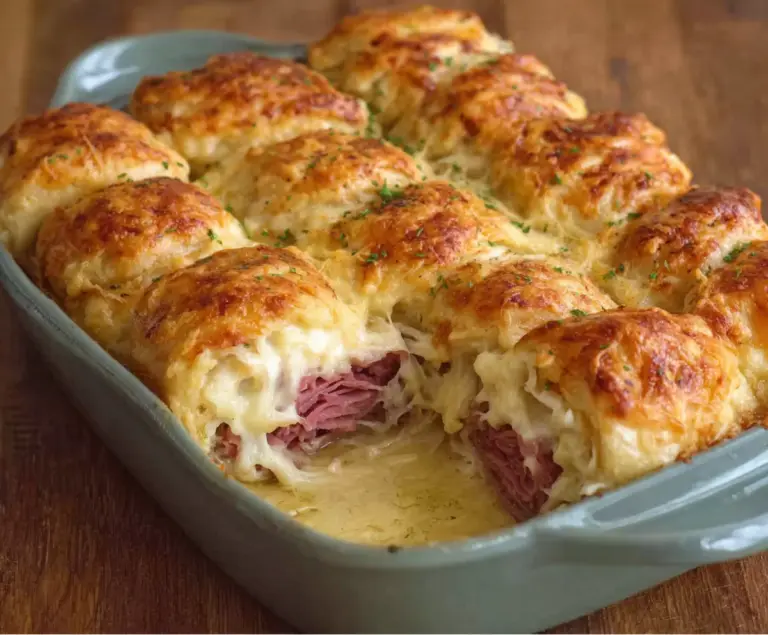 Reuben Bake Recipe with Crescent Rolls