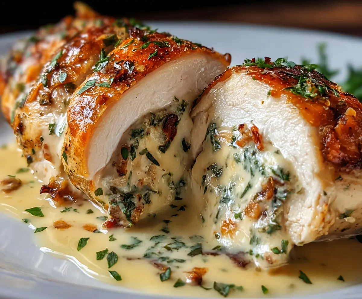 Ruth's Chris Stuffed Chicken Copycat Recipe