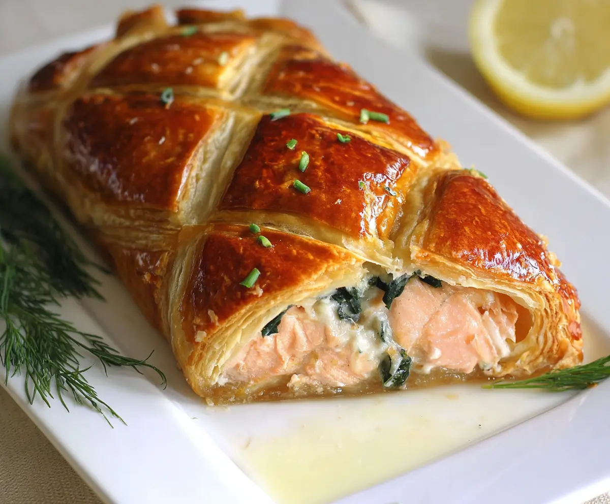 Easy Salmon Wellington Recipe