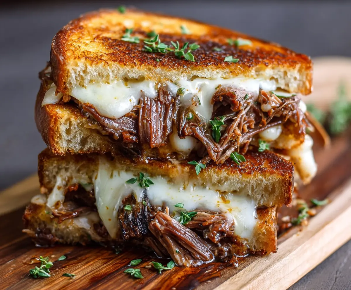 Best Short Rib Grilled Cheese