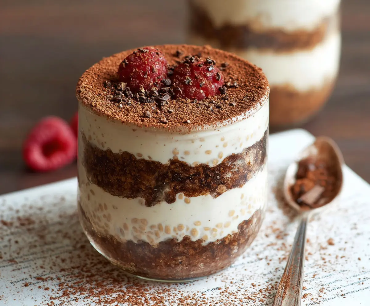 Creamy Tiramisu Overnight Oats