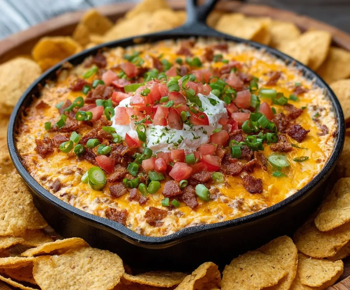 Bold Cheesy Texas Trash Dip