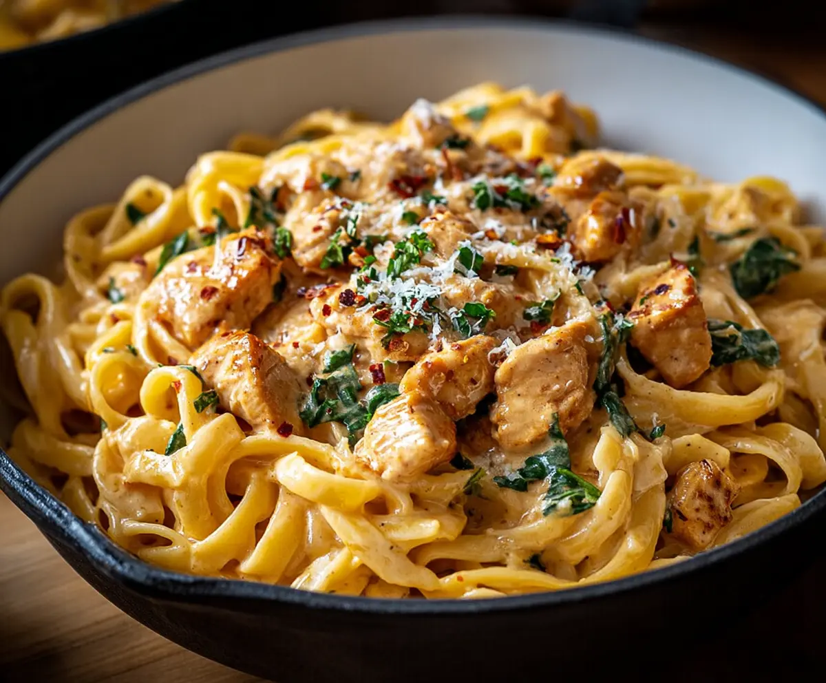 Easy Cowboy Butter Chicken Pasta