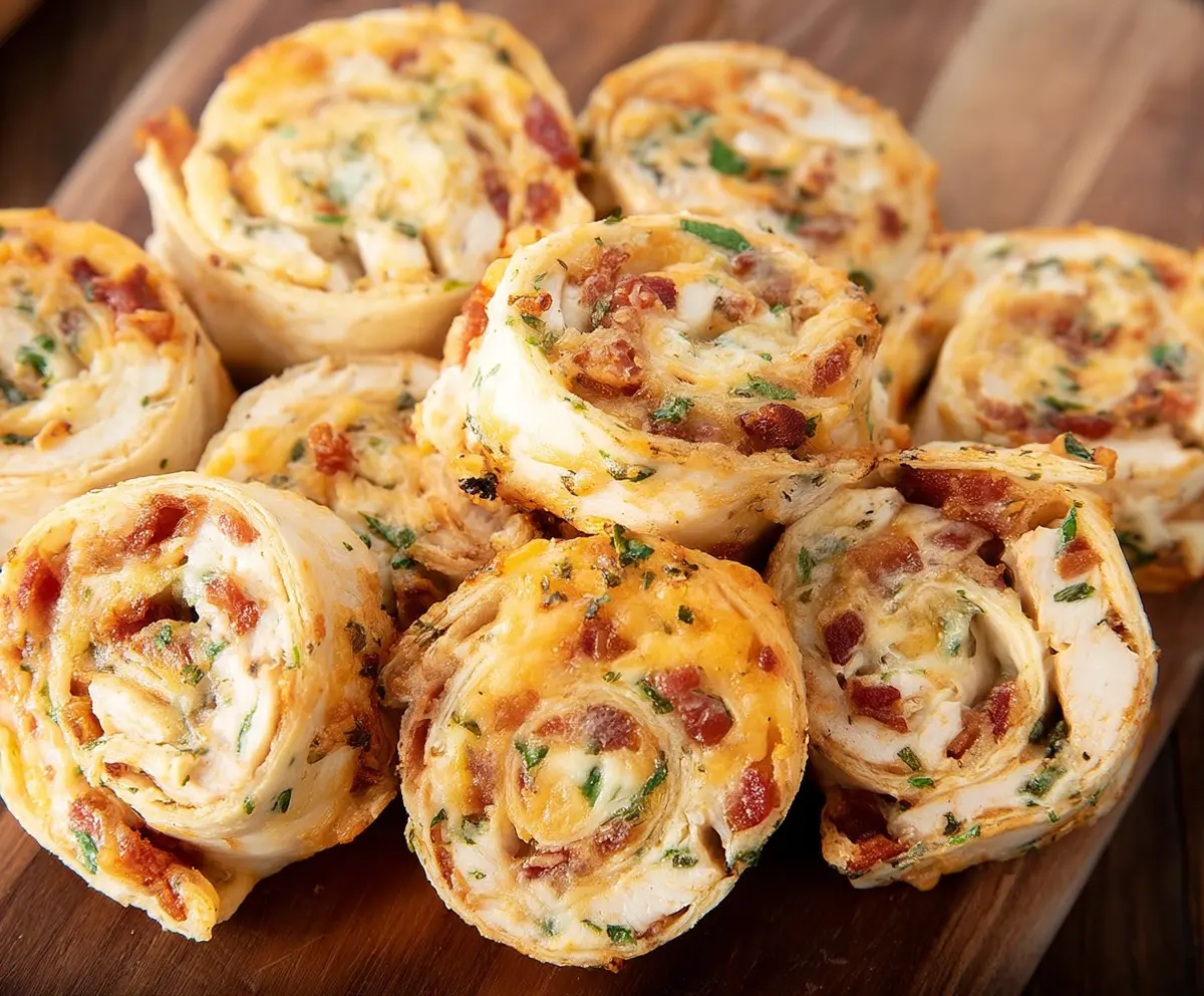 Easy Crack Chicken Pinwheels for Game Day