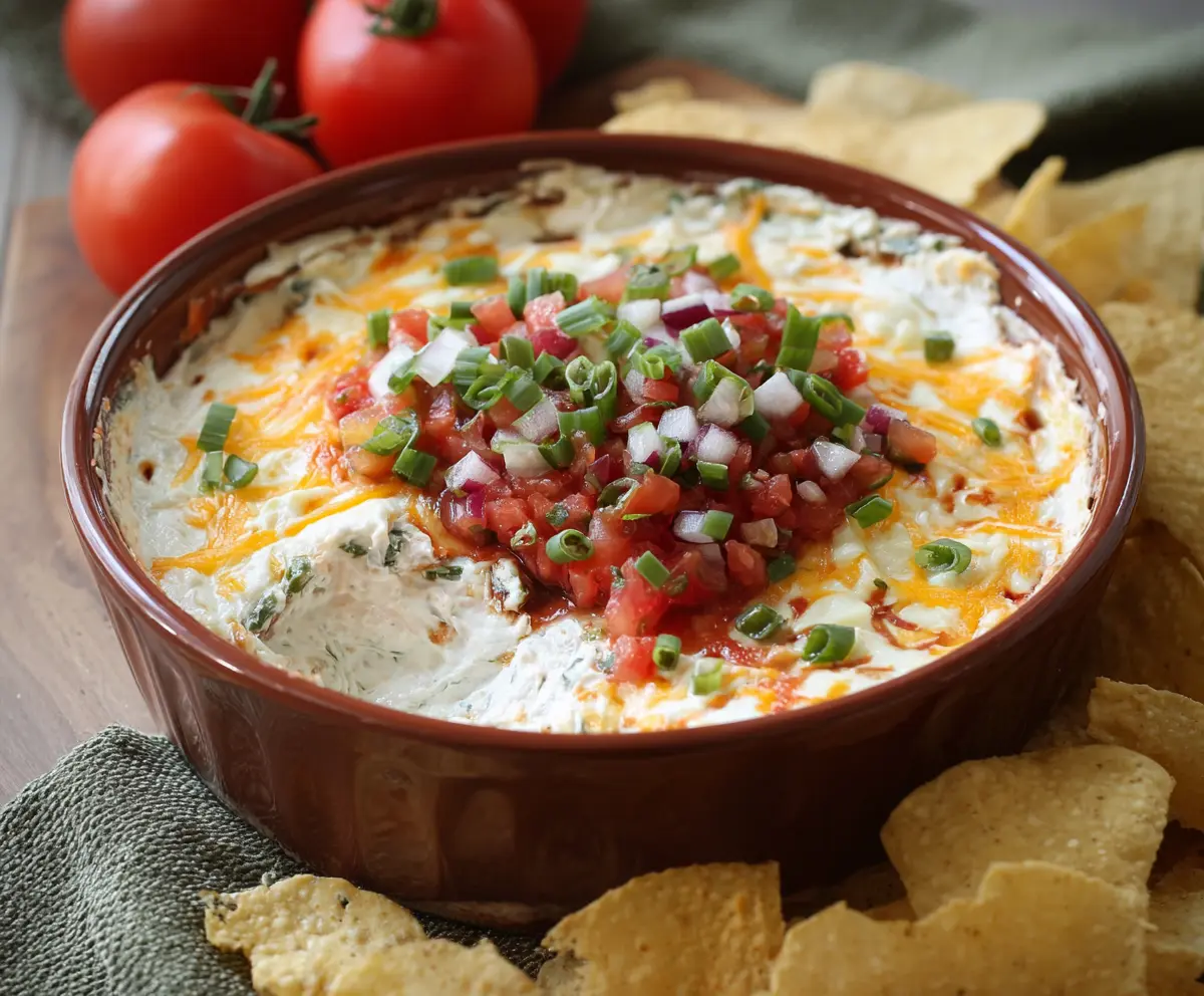 Easy Cream Cheese Salsa Dip