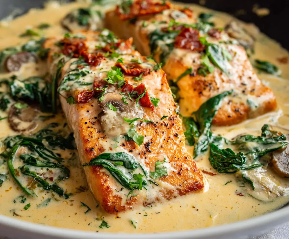 Creamy Tuscan Salmon Recipe
