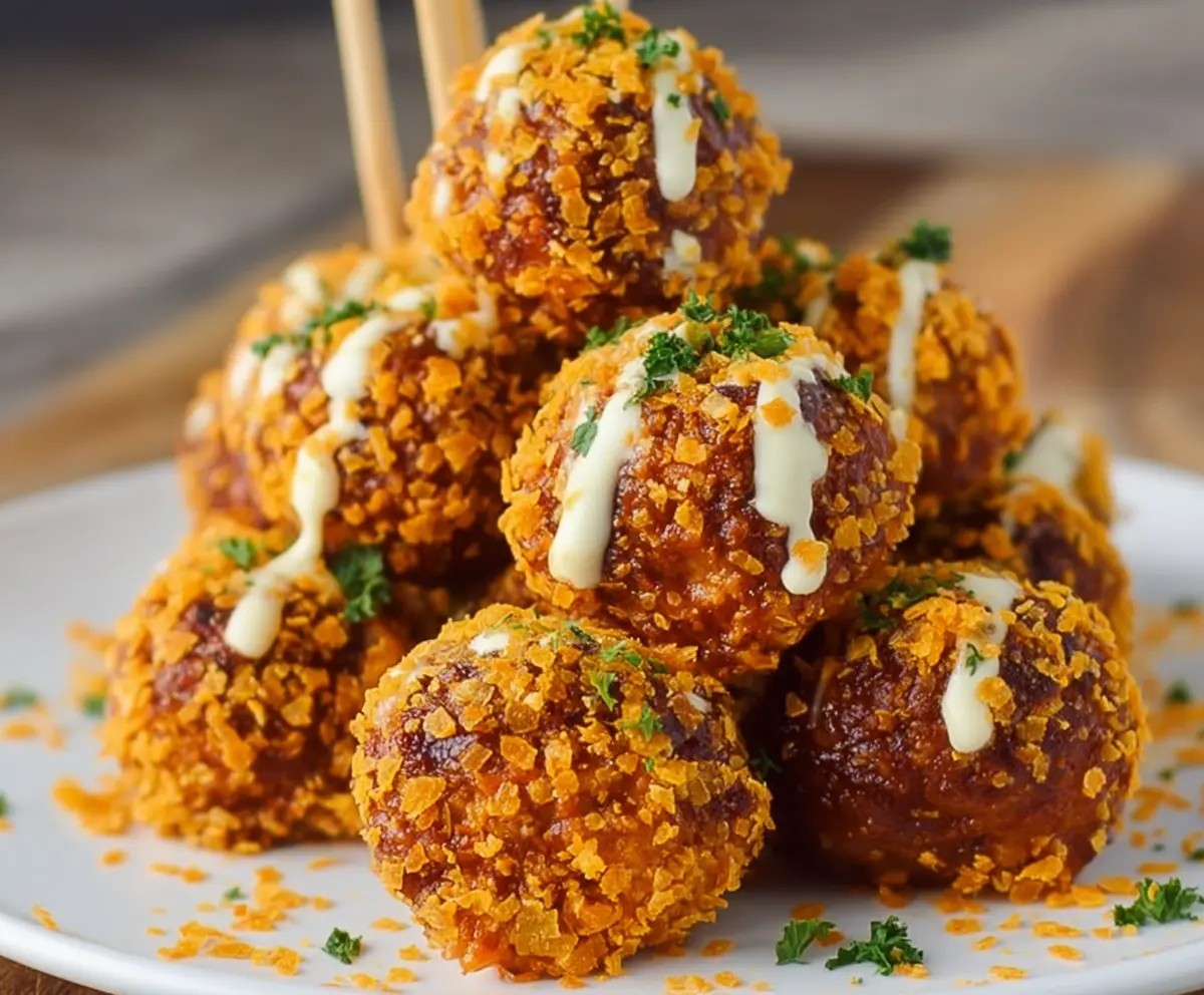 Easy Dorito Meatballs Recipe