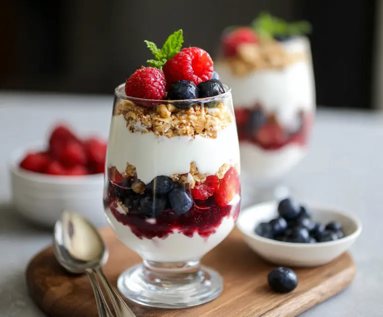 Greek Yogurt Berry Parfaits