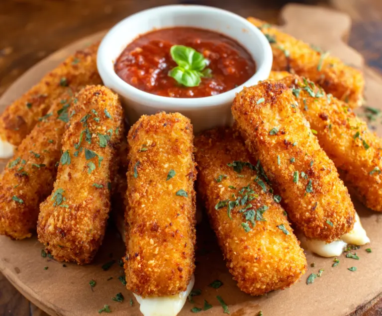Homemade Mozzarella Sticks