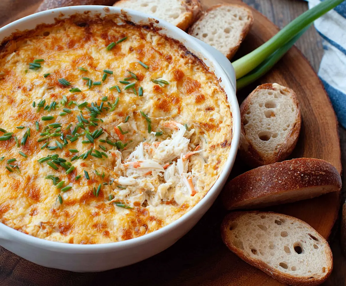 Easy Hot Crab Dip Recipe