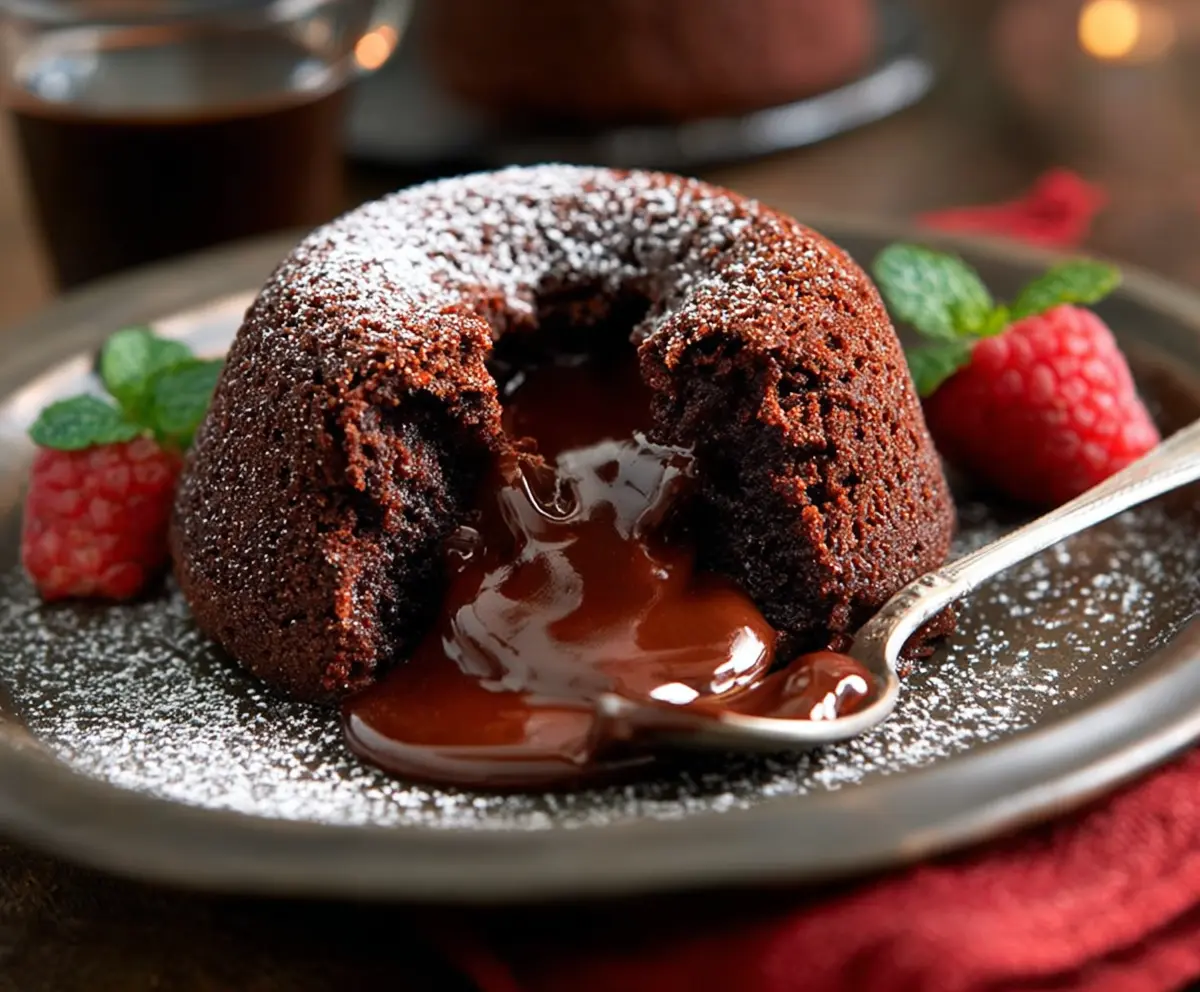 Easy Molten Chocolate Lava Cakes