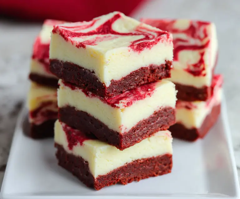 Red Velvet Cheesecake Bars