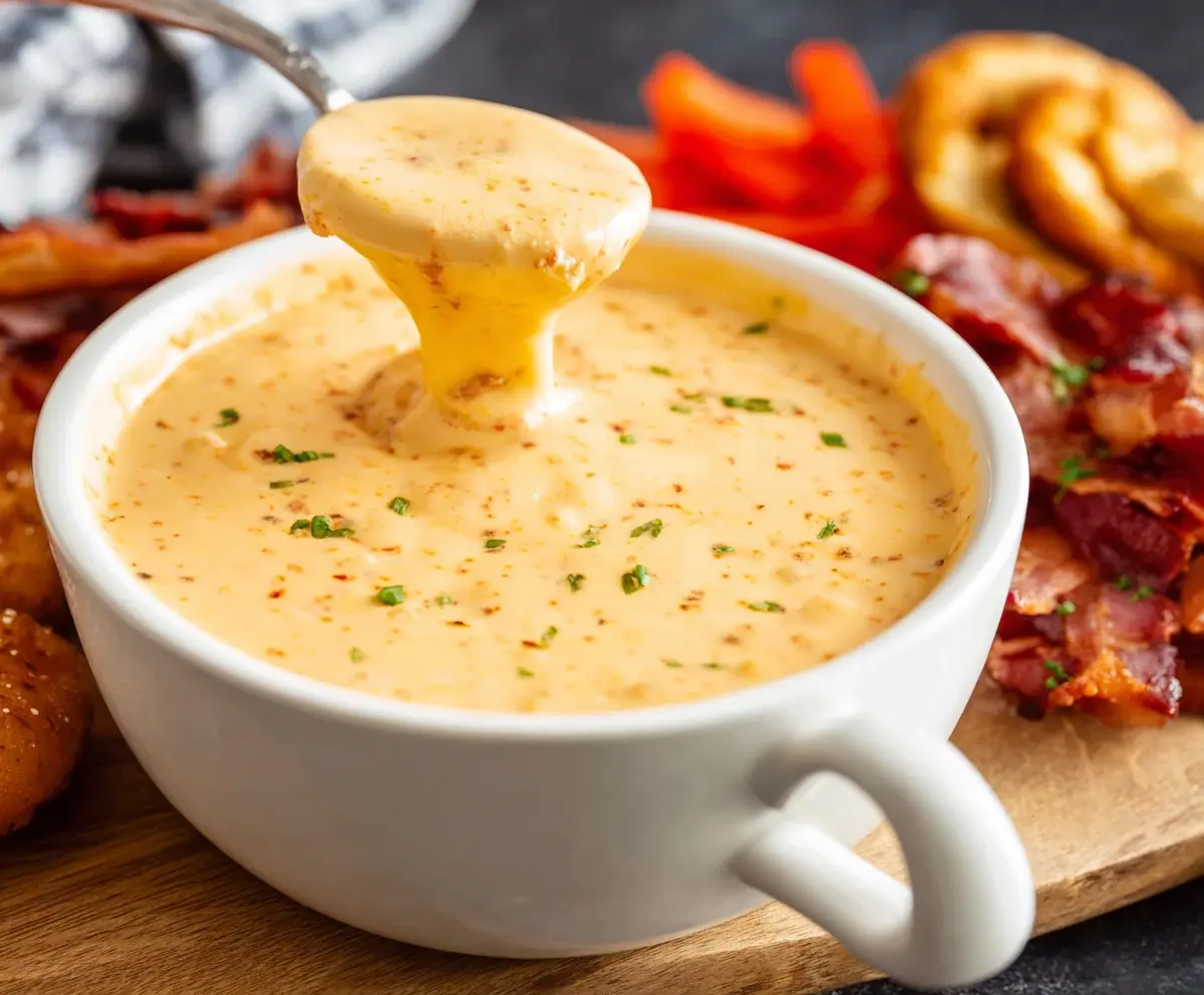Easy Savory Beer Cheese Dip