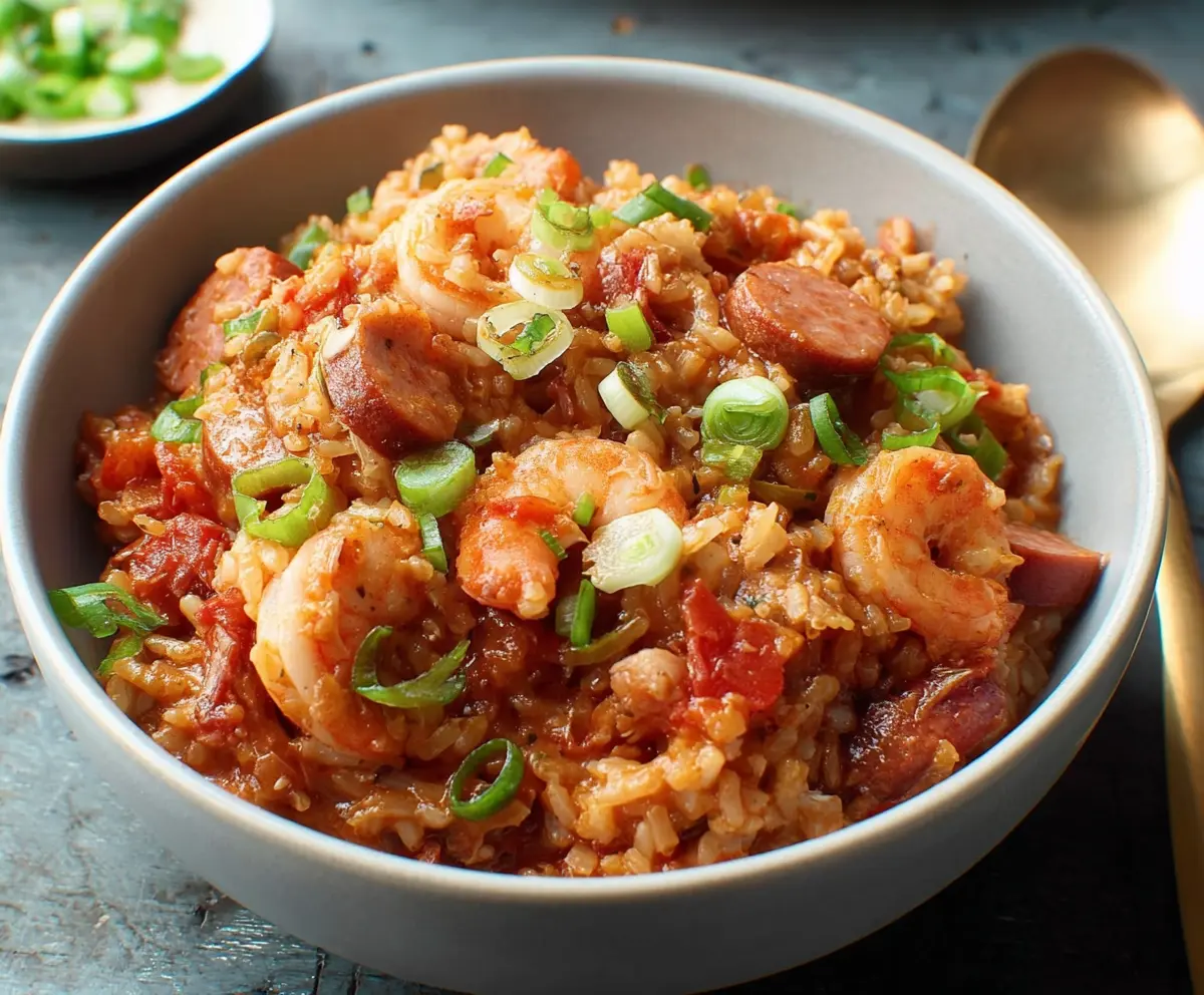 Easy Slow Cooker Jambalaya Recipe