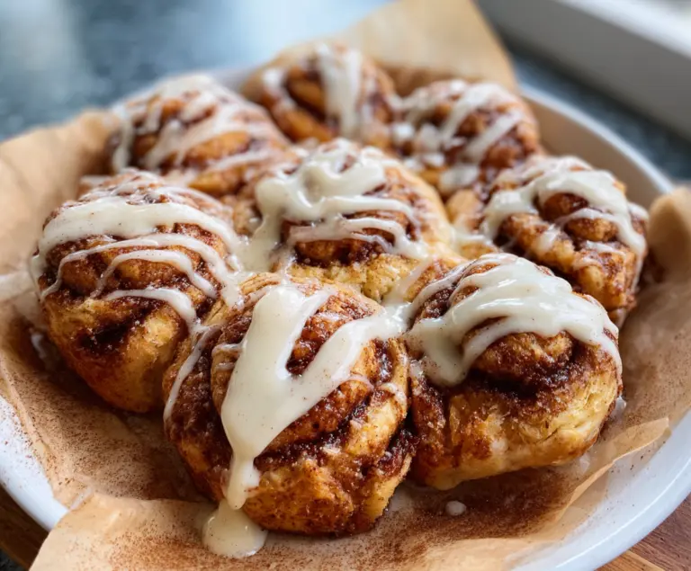 Sourdough Discard Cinnamon Roll Bites
