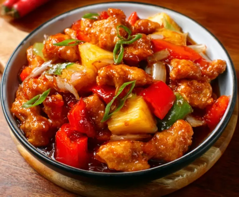 Sweet and sour chicken