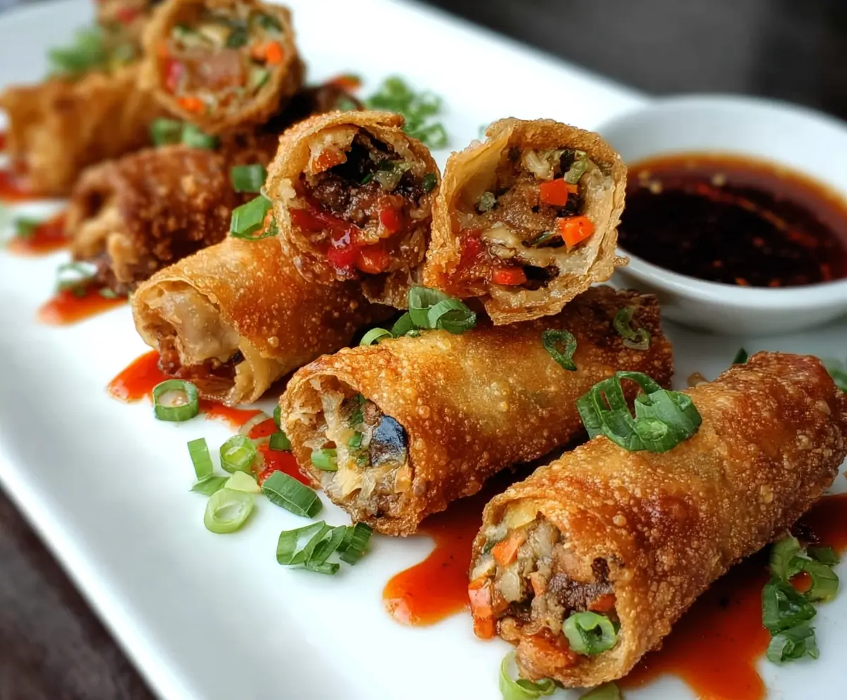 Crispy Voodoo Egg Rolls Recipe