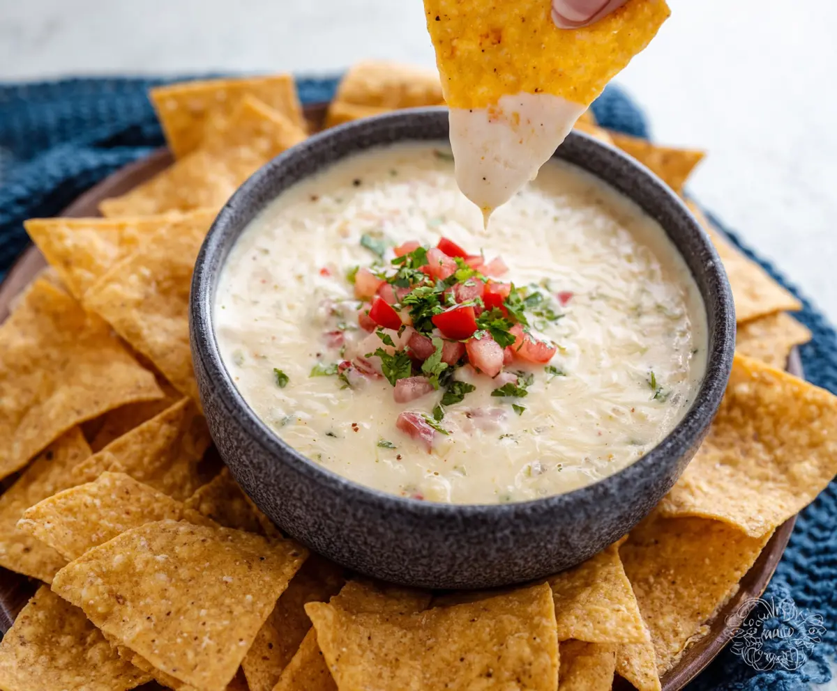 Easy White Queso Dip Recipe