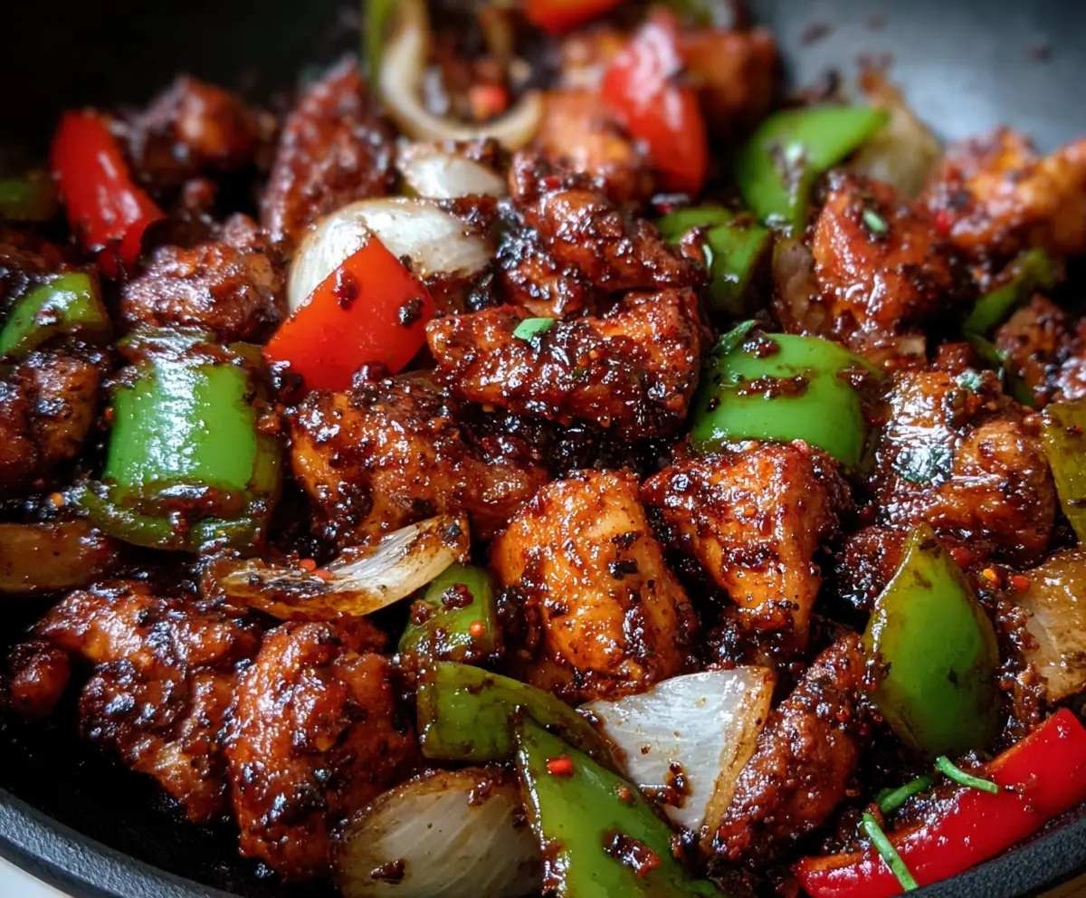 Easy Black Pepper Chicken Recipe