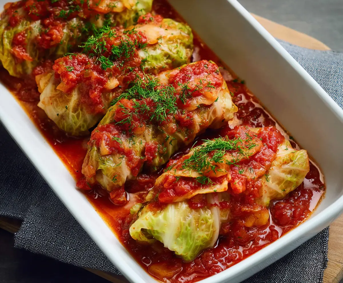Easy & Tasty Cabbage Rolls Recipe