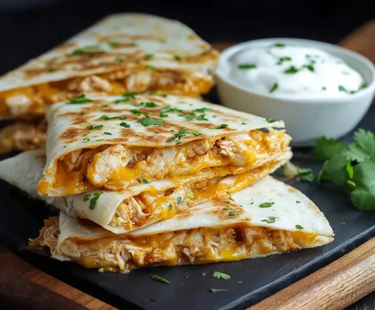 Cheesy Chicken Quesadillas