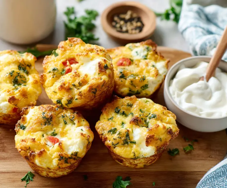 Cottage Cheese Breakfast Muffins