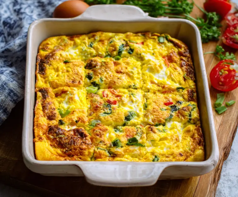 Cottage Cheese Egg Bake
