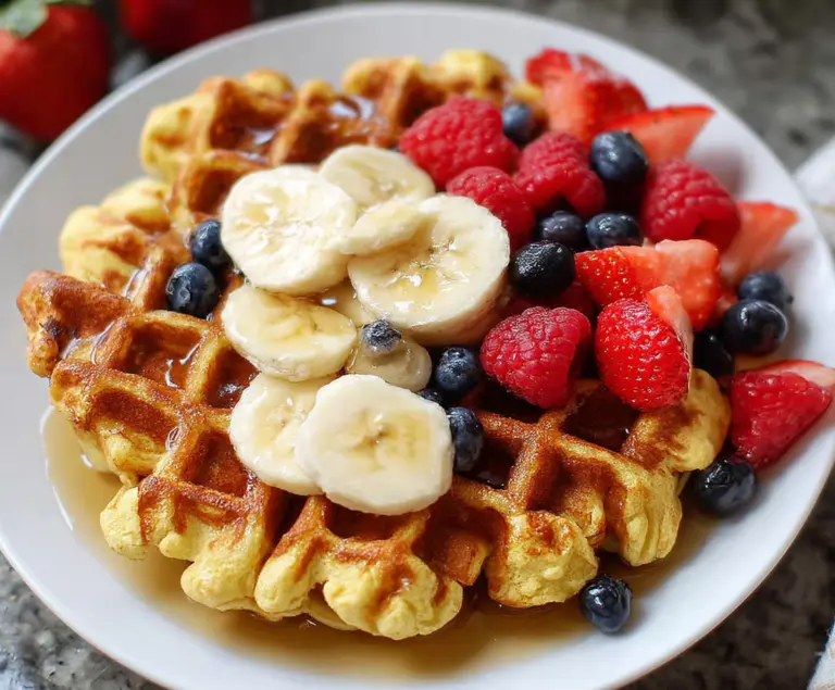 Cottage Cheese Waffles