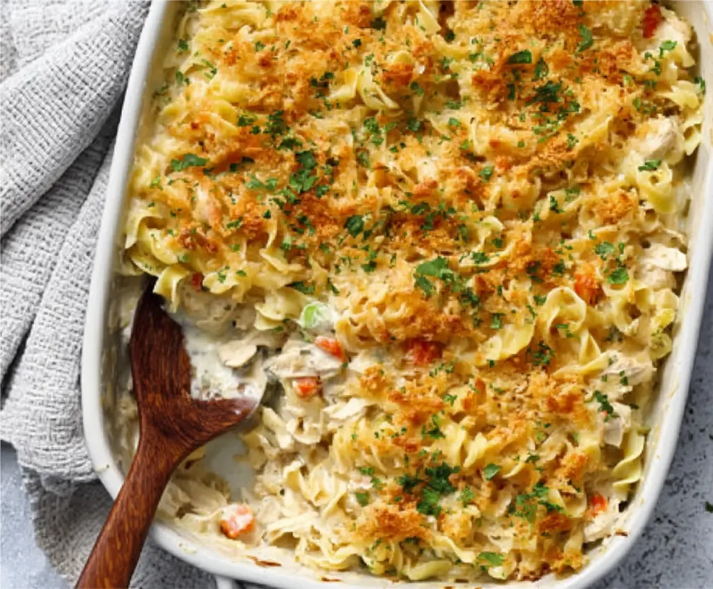 Creamy Chicken Noodle Casserole