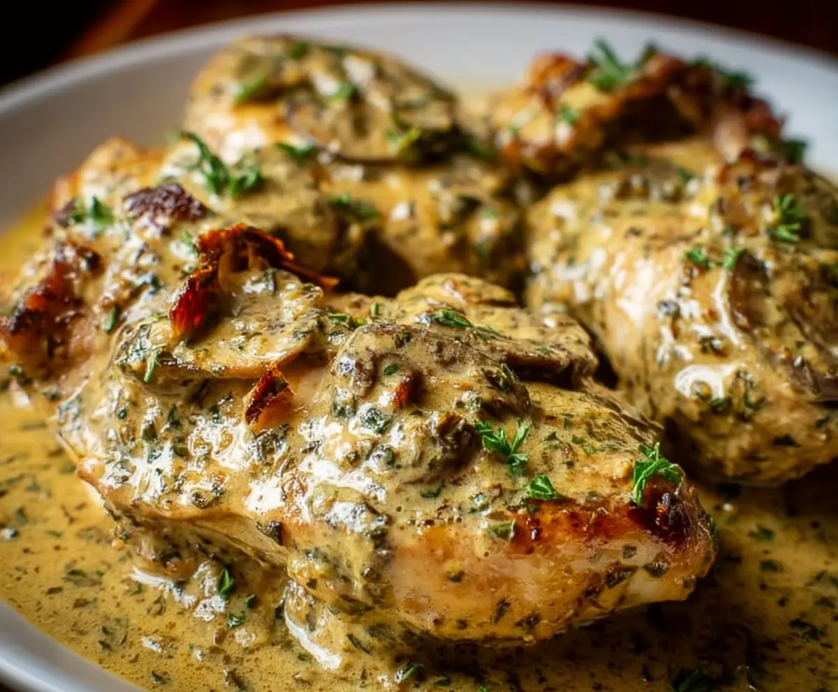 Creamy Herb Chicken Recipe