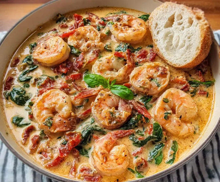 Creamy Tuscan Shrimp