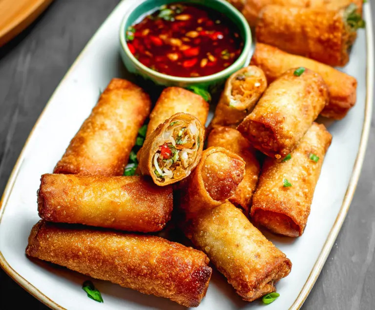 Crispy spring rolls