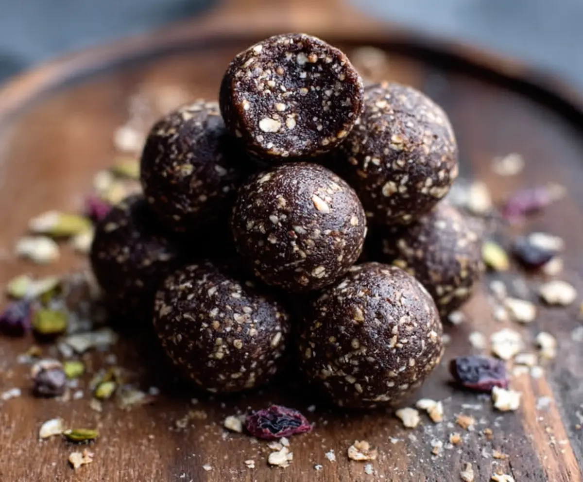 Dark Chocolate Energy Bites Recipe
