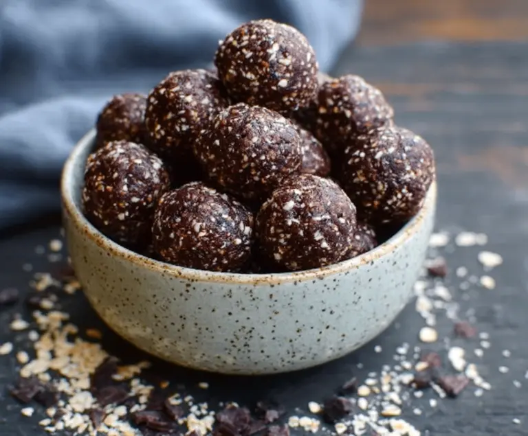 Dark Chocolate Energy Bites