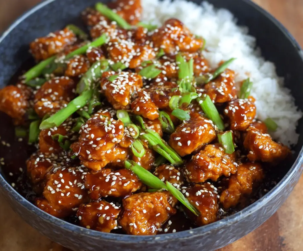 Healthy Sesame Chicken
