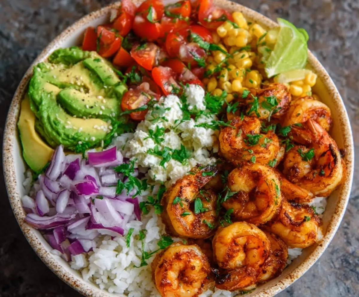 Easy Mexican Shrimp Bowls for Dinner