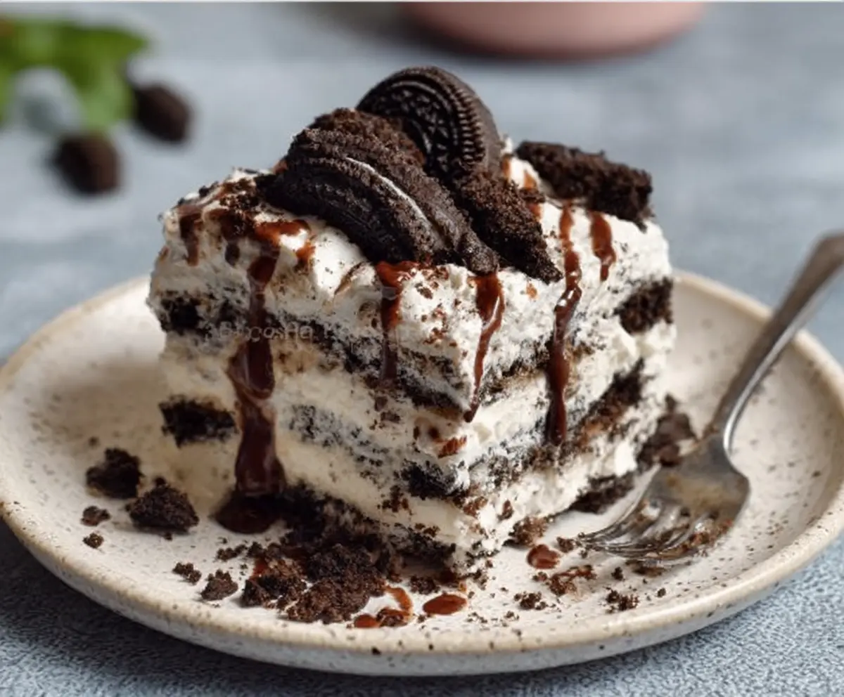 Easy No Bake Oreo Icebox Cake