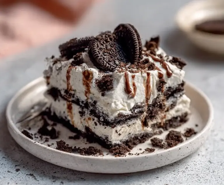 No Bake Oreo Icebox Cake