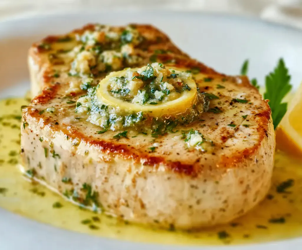 Oven-Baked Swordfish with Lemon Butter
