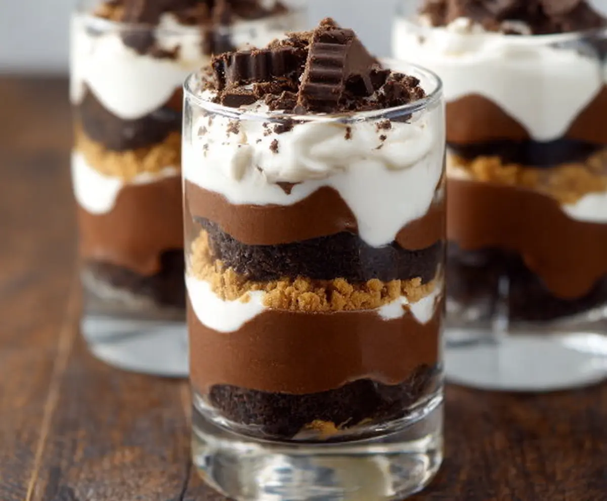 Easy Peanut Butter Cup Parfaits