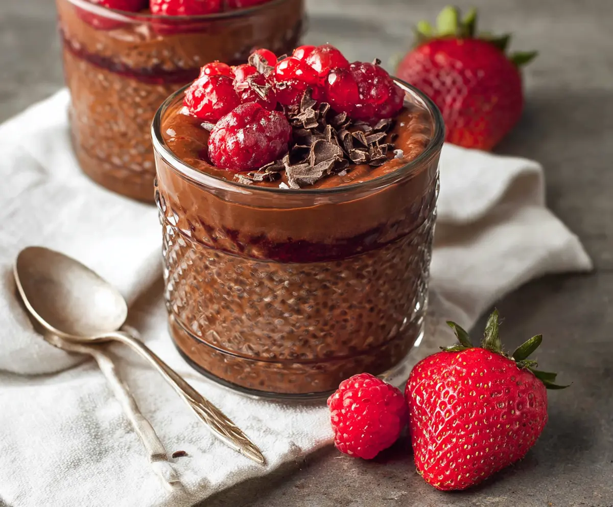 Protein Chocolate Chia Pudding