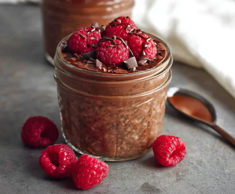 Protein Chocolate Chia Pudding
