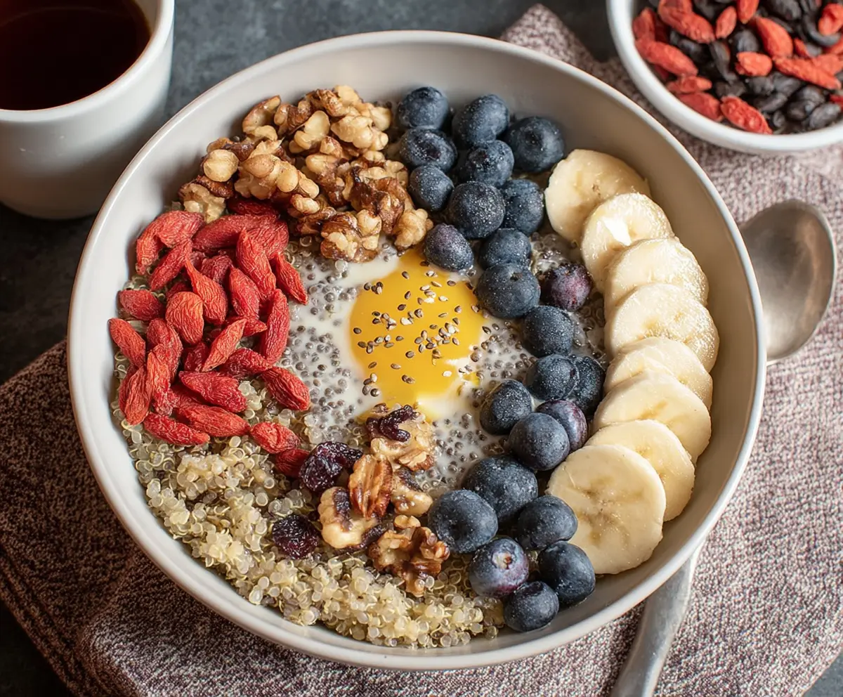 Easy Quinoa Breakfast Bowls