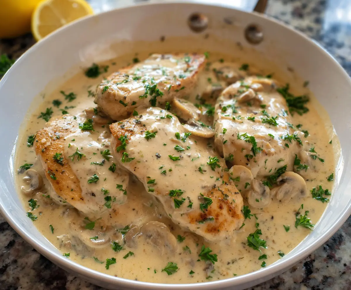 Creamy Garlic Parmesan Chicken Sauce