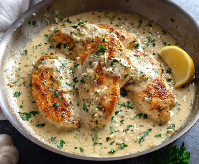Creamy Garlic Parmesan Chicken Sauce