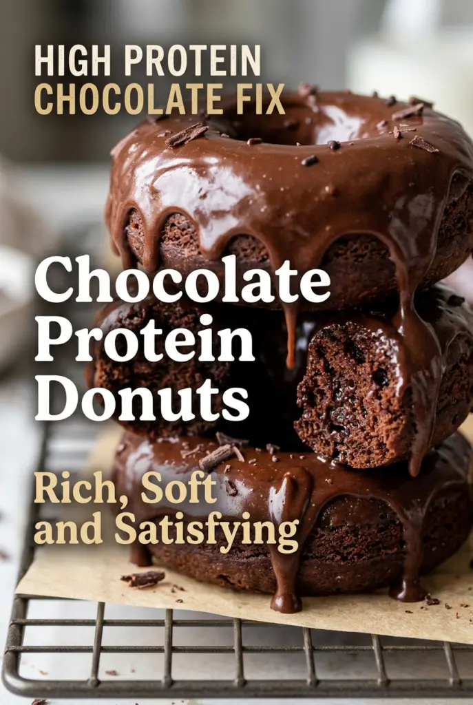 Chocolate Protein Donuts