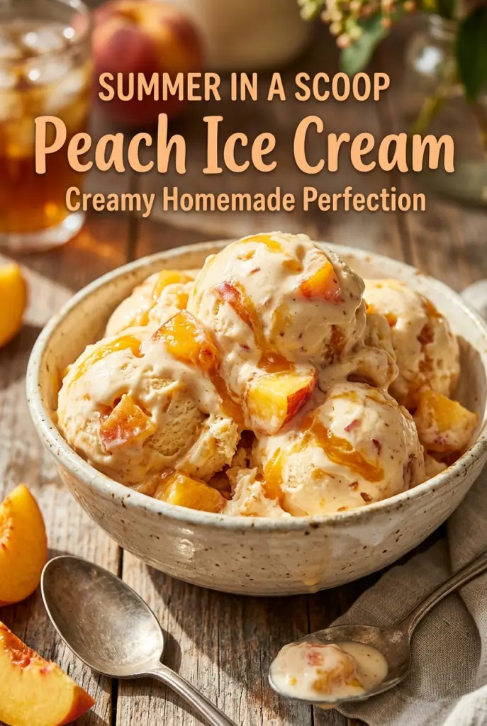 Peach Ice Cream